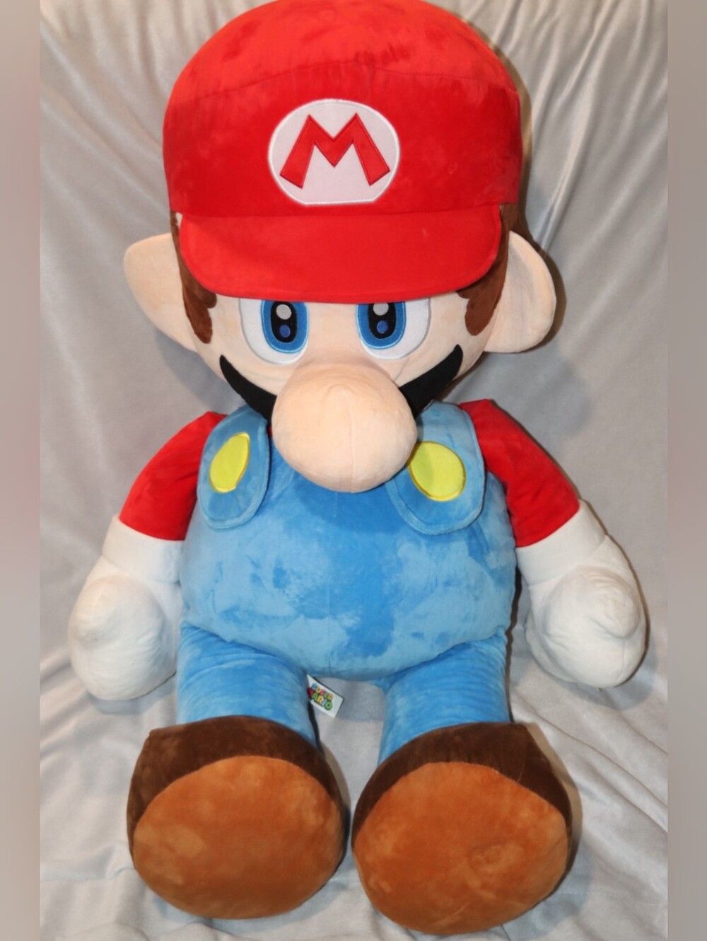 48" (Just Under 4ft) Jumbo Stuffed Super Mario Plush